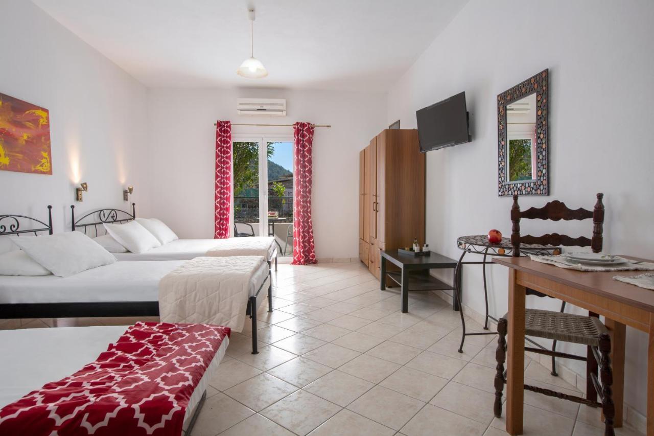Spacious Studios Lefkada Mountain View Near Beach Dragano Ngoại thất bức ảnh